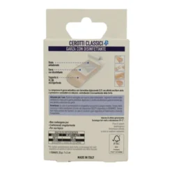 PIUME CEROTTI COLOR PELLE GARZA DISINFETTANTE 20 PEZZI FORMATO MEDIO