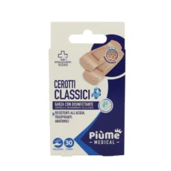 PIUME CEROTTI COLOR PELLE GARZA DISINFETTANTE 30 PEZZI 2 FORMATI