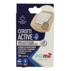 PIUME CEROTTI GARZA CICATRIZZANTE FORMATO XXL 7,5x105 PEZZI