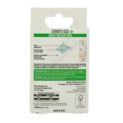 PIUME CEROTTI TRASPARENTI 7x2 GARZA ALOE 20 PEZZI