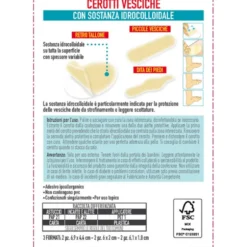 PIUME CEROTTI VESCICHE 3 FORMATI 6 PEZZI