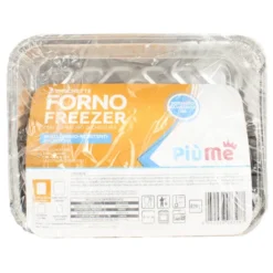 PIUME CONTENITORE IN ALLUMINIO 4 PORZIONI 3 PEZZI CON COPERCHIO