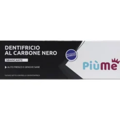 PIUME DENTIFRICIO AL CARBONE NERO SBIANCANTE 75 ML