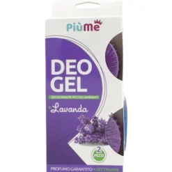 PIUME DEODORANTE GEL PICCOLI AMBIENTI LAVANDA 2 PEZZI PER 25 GRAMMI