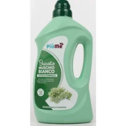 PIUME DETERSIVO BUCATO A MANO E LAVATRICE MUSCHIO BIANCO 13 LAVAGGI 1000 ML