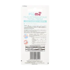 PIUME FILO INTERDENTALE CON FLUORO E MENTA 50 MT