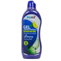 PIUME GEL LAVASTOVIGLIE TUTTO IN 1 LIMONE 32 LAVAGGI 650 ML