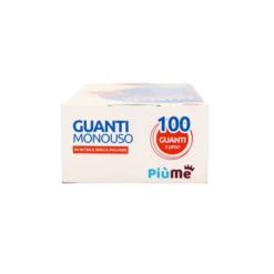 PIUME GUANTI IN NITRILE USA & GETTA 100 PEZZI MISURA S/M