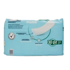 PIUME PANNOLONE RETTANGOLARE 30 PZDISPOSITIVO MEDICO CE DI CLASSE 1