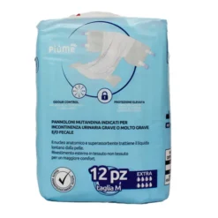 PIUME PANNOLONE TAGLIA M 12 PZDISPOSITIVO MEDICO CE DI CLASSE 1
