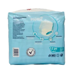 PIUME PANTS TAGLIA M 12 PZ DISPOSITIVO MEDICO CE DI CLASSE 1