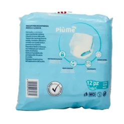 PIUME PANTS TAGLIA XL 12 PZ DISPOSITIVO MEDICO CE DI CLASSE 1