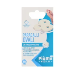 PIUME PARACALLI PROTETTIVI OVALI IN LATTICE 18 PZ