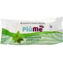 PIUME SALVIETTE INTIME FRESCHE MENTA e SALVIA 15 PZ