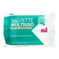 PIUME SALVIETTE MULTIUSO IGIENIZZANTI RINFRESCANTI 20 PZ