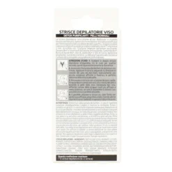 PIUME STRISCE DEPILATORIE VISO DETOX CARBONE VEGETALE, ZENZERO BIO, CAMOMILLA BIO, OLIO DI JOJOBA BIO & VITAMINA E 12 PZ