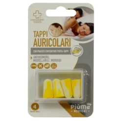 PIUME TAPPI MORBIDI ANTIRUMORE 4 PZ BLISTER