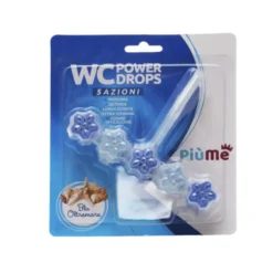 PIUME TAVOLETTA WC 5 AZIONI BLU OLTREMARE 1 PEZZO 55 GRAMMI