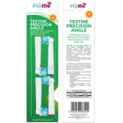 PIUME TESTINE PRECISION ANGLE 4 RICAMBI per SPAZZOLINI ELETTRICI