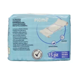 PIUME TRAVERSA 80x180 15 PZ DISPOSITIVO MEDICO CE CLASSE 1