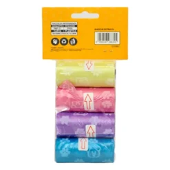 PIUME 4 ZAMPE ROTOLO 80 SACCHETTI IGIENICI