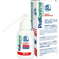 PLAKKONTROL PEOFESSIONAL COLLUTORIO SPRAY TRATTAMENTO INTENSIVO GENGIVE e CAVO ORALE 50 ML