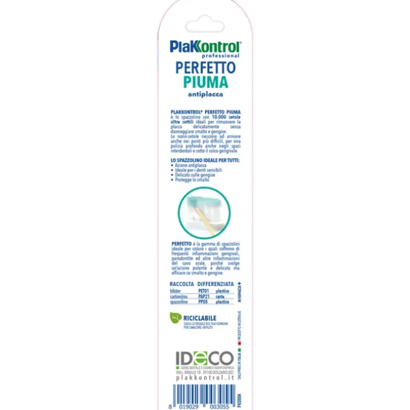 PLAKKONTROL PROFESSIONAL SPAZZOLINO DENTI PERFETTO PIUMA EXTRA SOFT