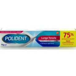 POLIDENT ADESIVO PROTESI DENTALI TENUTA 12H 70 grammi
