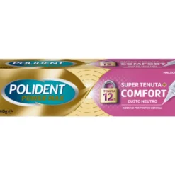 POLIDENT POWER MAX SUPER TENUTA + COMFORT GUSTO NEUTRO ADESIVO PROTESI 40 grammi