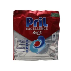 PRIL DETERSIVO LAVASTOVIGLIE EXCELLENCE 4in1 18 CAPS
