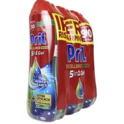 PRIL EXCELLENCE DUO GEL SCIOGLI GRASSO CLASSICO 540 ML 3 PEZZI DA 30 LAVAGGI 1620 ML