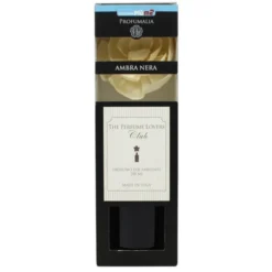 PROFUMALIA DIFFUSORE LIQUIDO CON STELO DI ROSA PER AMBIENTI FRAGRANZA AMBRA NERA 250 ML