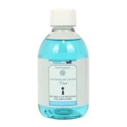 PROFUMALIA RICARICA LIQUIDA PER DIFFUSORE CON STELO DI ROSA FRAGRANZA CRISTALLI DI SALE 250 ML