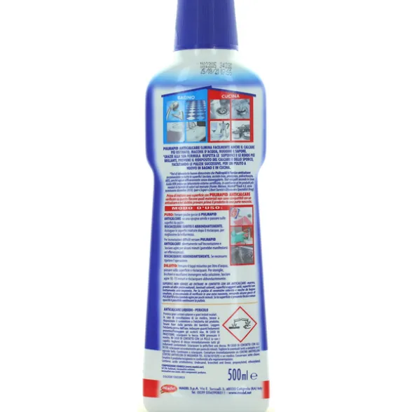 PULIRAPID ANTICALCARE IGIENIZZANTE 500 ML.