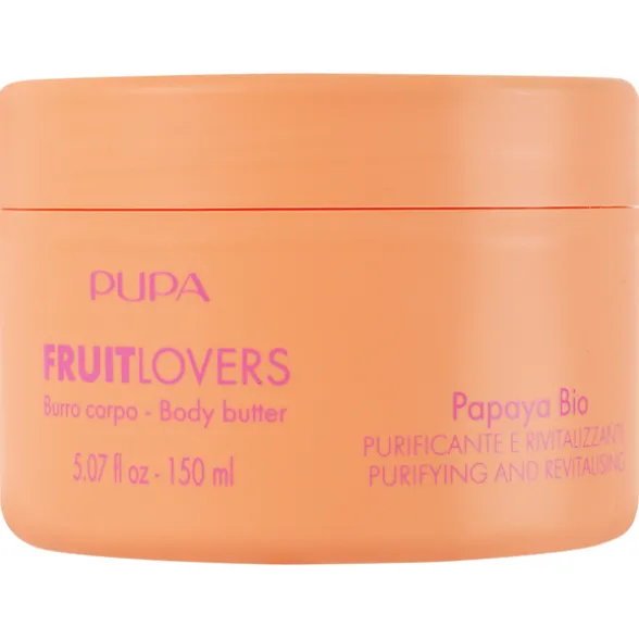 PUPA FRUIT LOVERS CREMA CORPO CREMA DI BURRO PAPAYA 150 ML