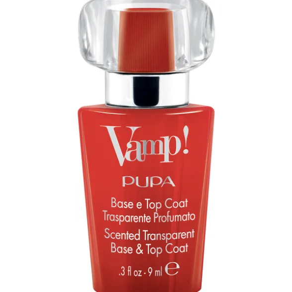 PUPA SMALTO PROFUMATO VAMP! 200 BASE&TOP TRASPARENTE