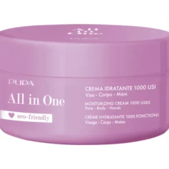 PUPA TRATTAMENTO CORPO ALL IN ONE CREMA IDRATANTE 1000 USI VISO CORPO MANI VASO 350 ML
