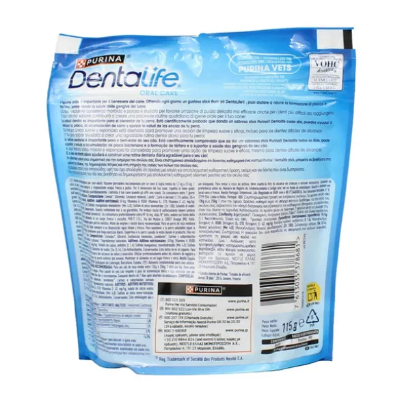 PURINA CLIP DENTALIFE 5 STICKS DAILY ORAL CARE PER CANE MEDIUM 12-25 KG