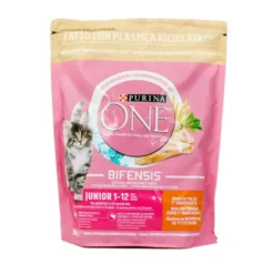 PURINA ONE CAT JIUNIOR 1-12 MESI POLLO & CEREALI INTEGRALI BUSTA 800 GRAMMI