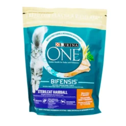 PURINA ONE STERILCAT HAIRBALL POLLO E CEREALI INTEGRALI BUSTA 800 GRAMMI