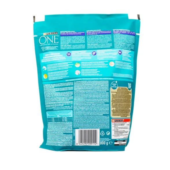 PURINA ONE STERILCAT HAIRBALL POLLO E CEREALI INTEGRALI BUSTA 800 GRAMMI