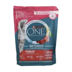 PURINA ONE STERILCAT MANZO & FRUMENTO BUSTA 800 GRAMMI+BUONO SCONTO 0,80