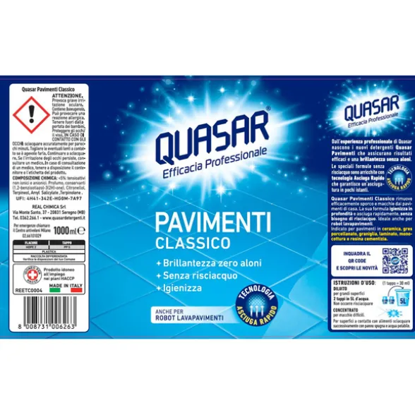 QUASAR PAVIMENTI CLASSICO 1000 ML