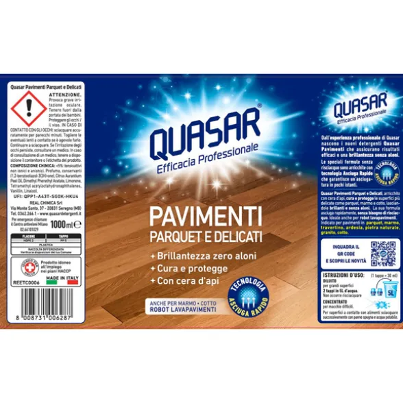 QUASAR PAVIMENTI PARQUET e DELICATI 1000 ML