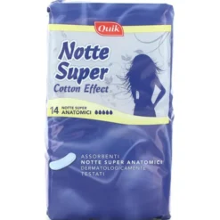 QUIK ASSORBENTI SUPERNOTTE ANATOMICO 14 PZ.
