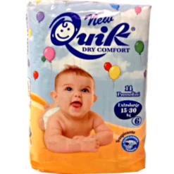 QUIK PANNOLINI 6 EXTRA LARGE 15-30 KG.14 PZ