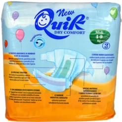 QUIK PANNOLINI 3 MIDI 4-9 KG.20 PZ
