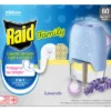 RAID FAMILY DIFFUSORE ELETTRICO + RICARICA LIQUIDA 60 NOTTI LAVANDA