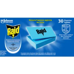 RAID PIASTRINE ANTIZANZARE 30 PEZZI