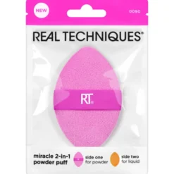 REAL TECHNIQUES MIRACLE 2 in 1 POWDER PUFF